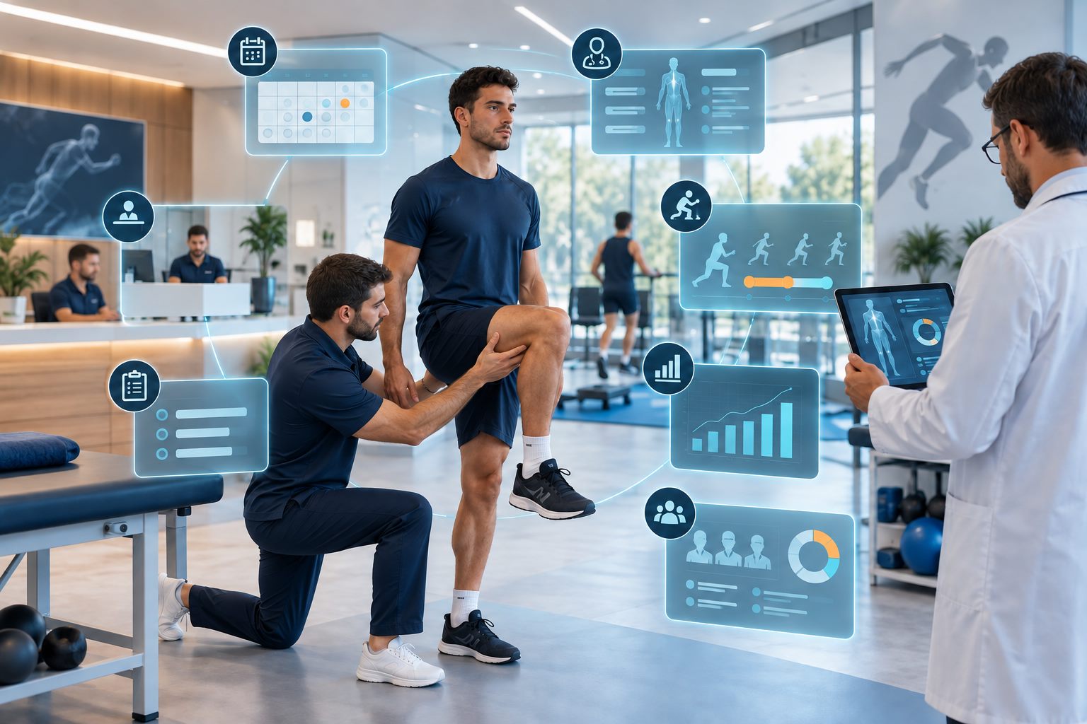 eHealth athlete healthcare solution